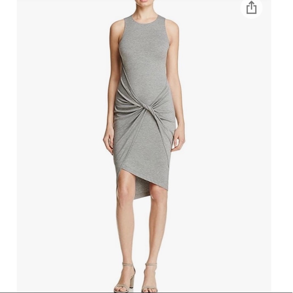 Likely Heathered Gray Bodycon Dress